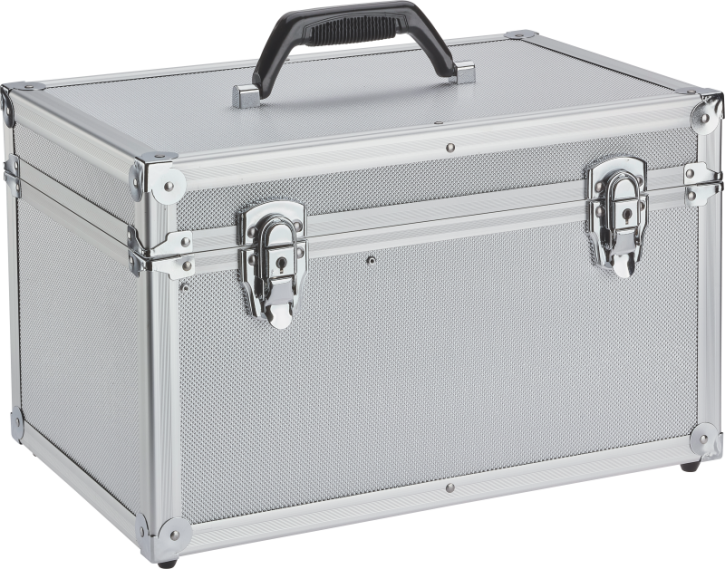 ALUMINIUM Werkzeugkoffer silber