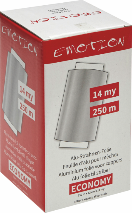 Efalock Strähnen-Alufolie Economy silber 250m/14my/12cm