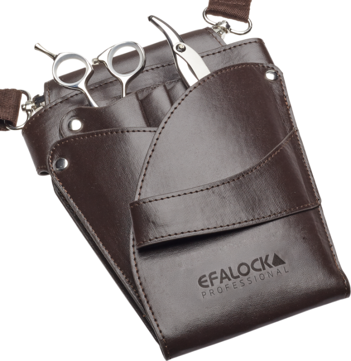 WESTERN Scherentasche braun