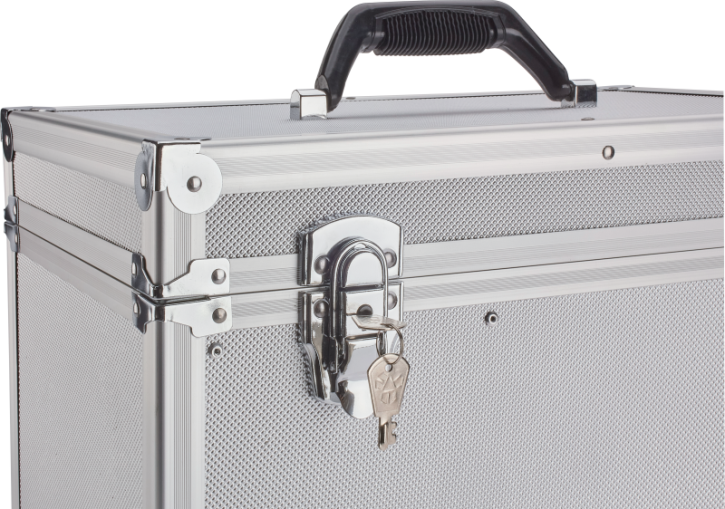 ALUMINIUM Werkzeugkoffer silber