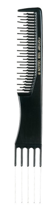 Comair Toupier-Gabelkamm 105 – Hitzefest, Blau, Für Stylishes Föhnen