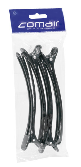 Comair Haarschneideklammer Jumbo 4 Stück schwarz