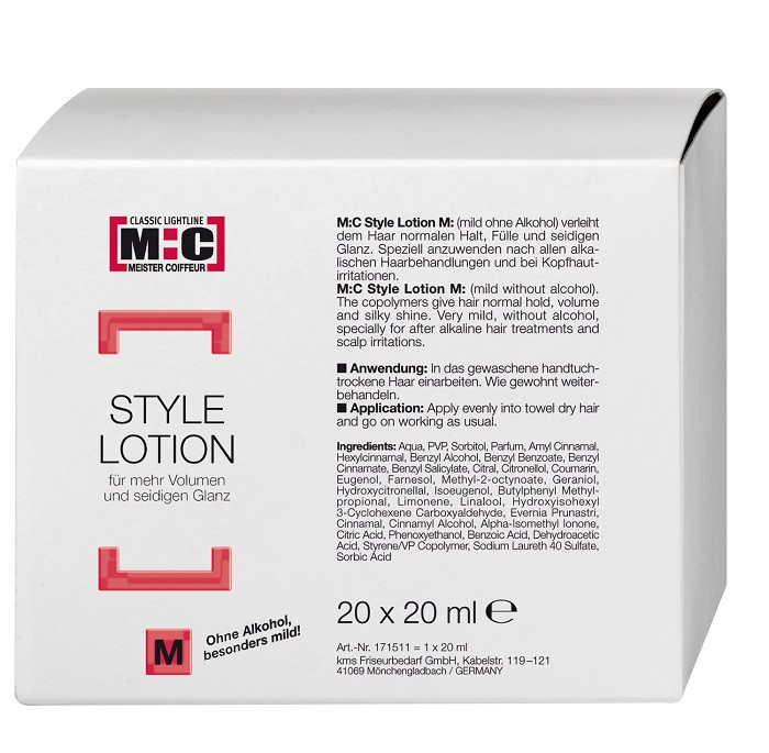 M:C Style Lotion M mild Fönlotion 20 ml