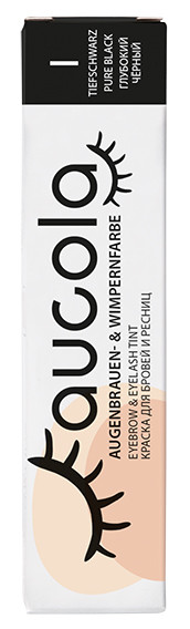 Aucola 1 tiefschwarz 15ml Augenbrauen- & Wimpernfarbe