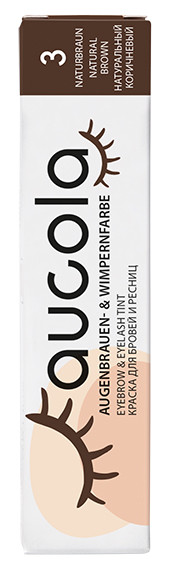 Aucola 3 naturbraun 15ml Augenbrauen- & Wimpernfarbe