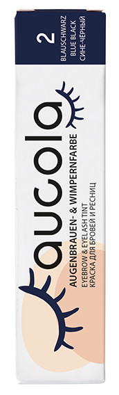 Aucola 2 blauschwarz 15ml Augenbrauen- & Wimpernfarbe