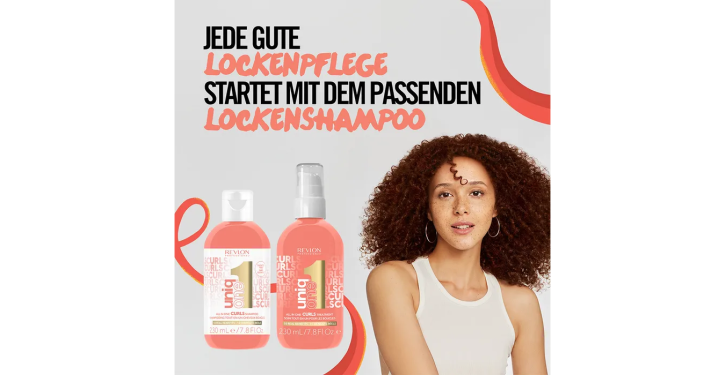 Revlon UNIQONE CURLS SHAMPOO 230ml