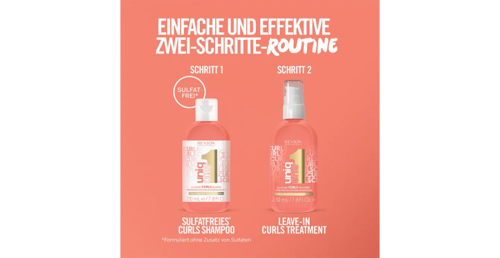 Revlon UNIQONE CURLS SHAMPOO 230ml