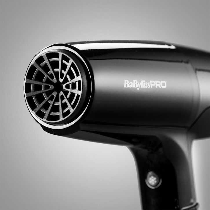 Babyliss Falco Haartrockner schwarz/silber BAB8550BE