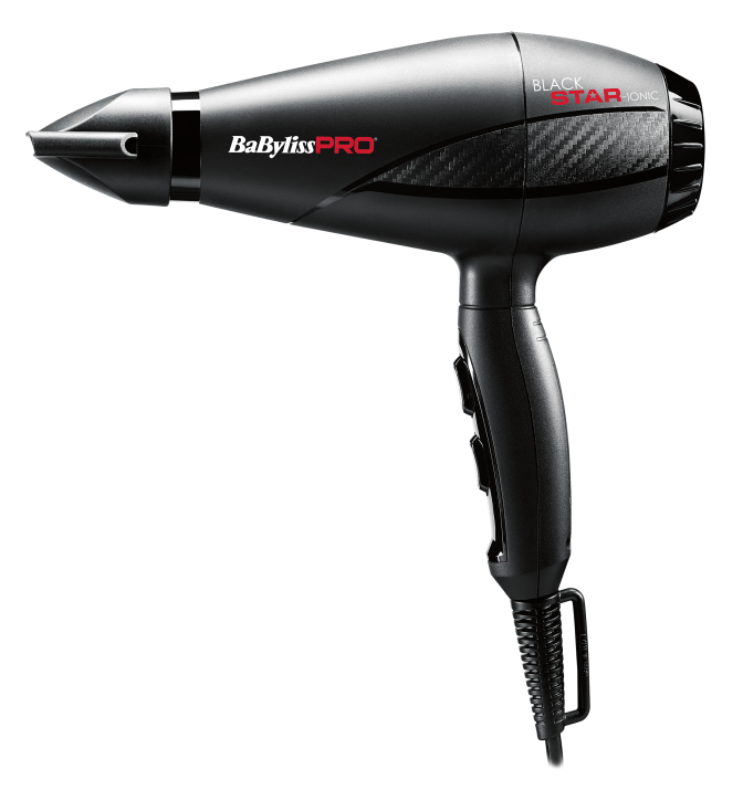 Babyliss HT Black Star Ionic 2200 Watt   Haartrockner schwarz  BAB6250IE