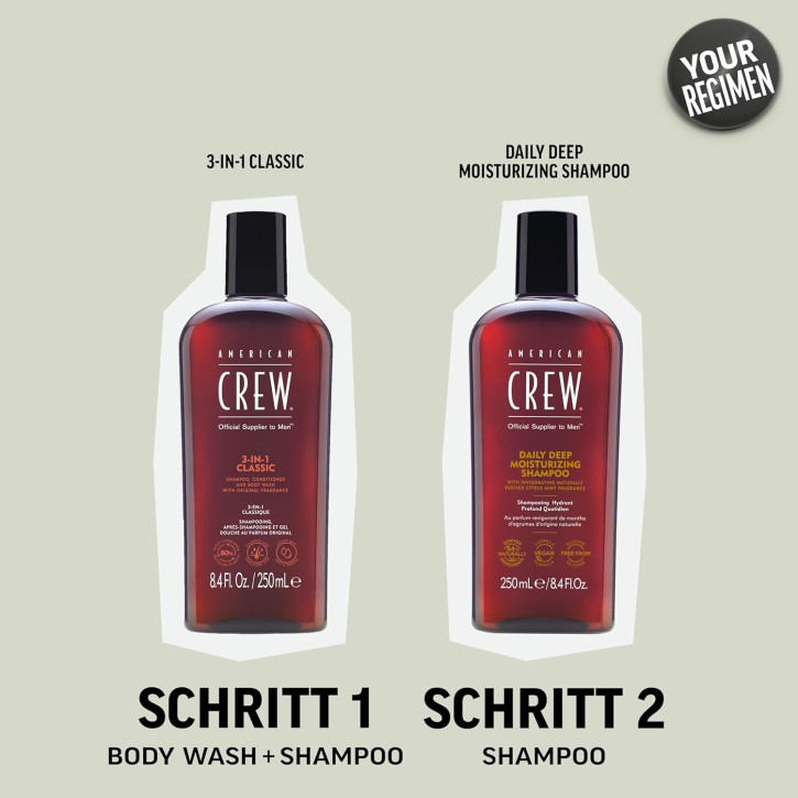 American Crew Daily Moisturizing Shampoo 250 ml