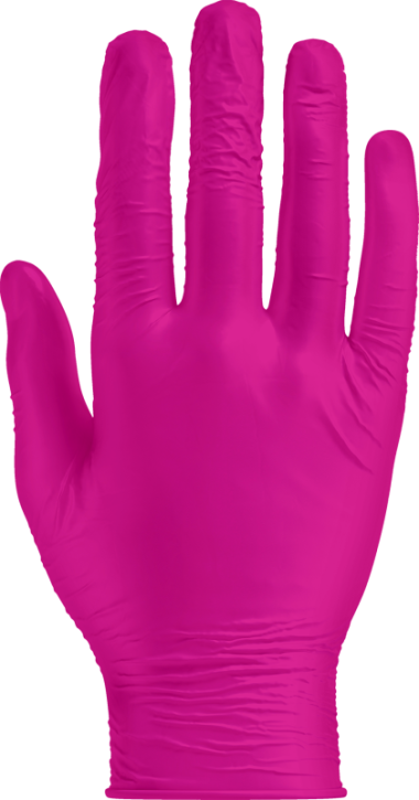 Efalock Nitril Einweg-Handschuhe puderfrei pink S  100Stk.