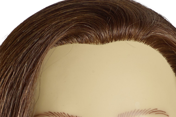 Limage Übungskopf  Adina dunkelblond  35 cm indisches Echthaar