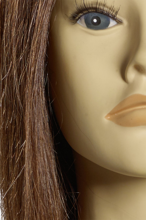Limage Übungskopf  Adina dunkelblond  35 cm indisches Echthaar