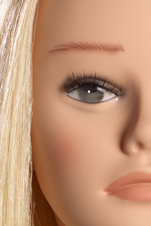 Limage Übungskopf  Perrine lichtblond 50 cm europäisches Echthaar