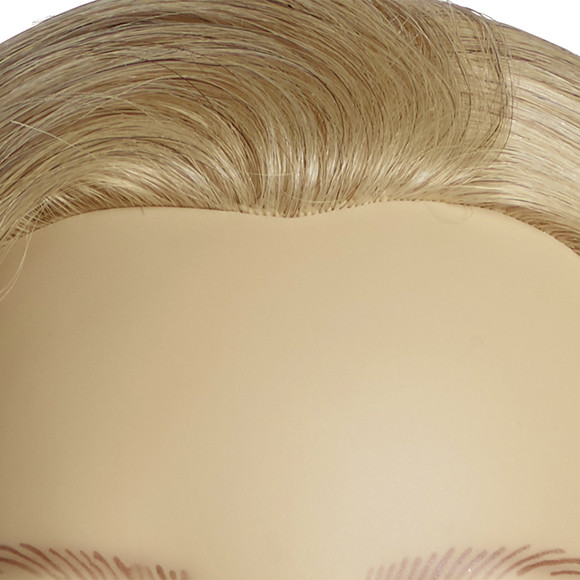 Limage Übungskopf  Claudia lichtblond 35 cm indisches Echthaar