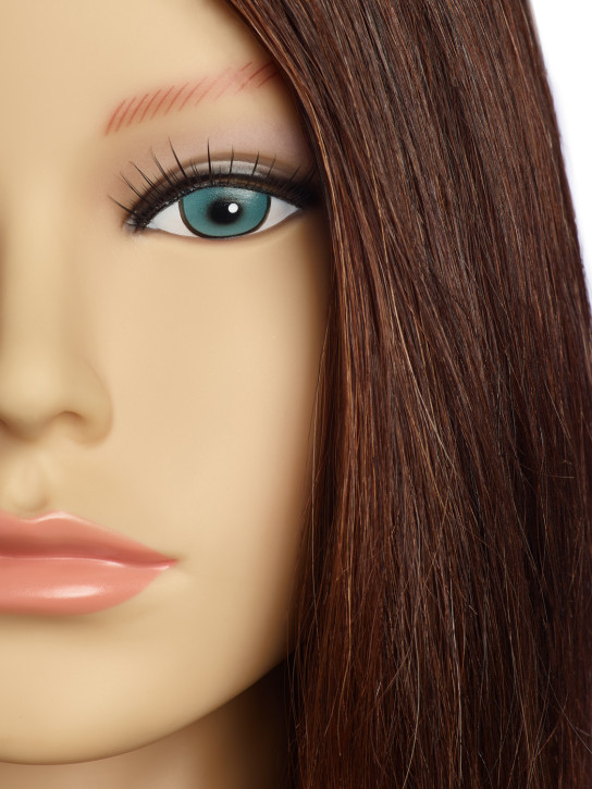 Limage Übungskopf  Corinna dunkelblond  40 cm indisches Echthaar