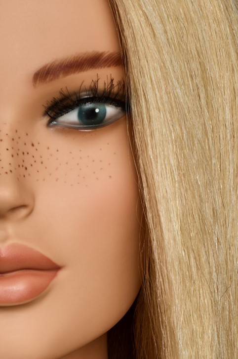 Limage Championkopf Natalie lichtblond 50 cm  europäisches Echthaar