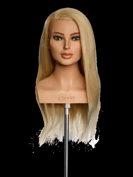 Limage Championkopf Natalie lichtblond 50 cm  europäisches Echthaar