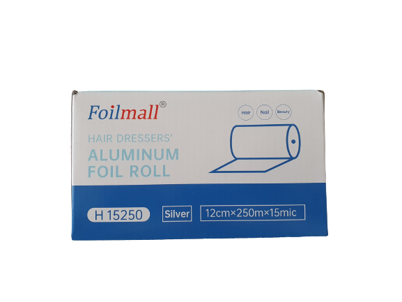 Comair Alufolie 15µ 12cmx250m Rolle slb                                    15 my