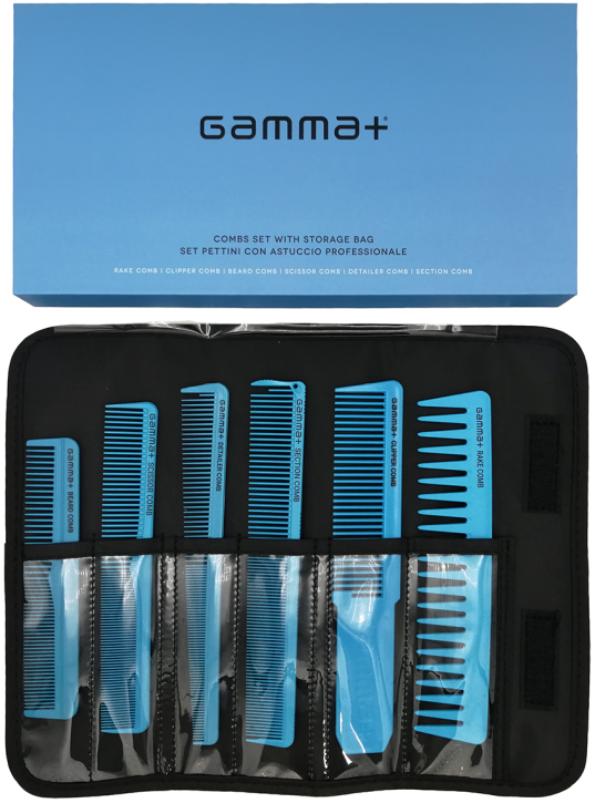 Gamma Kamm-Set Blau