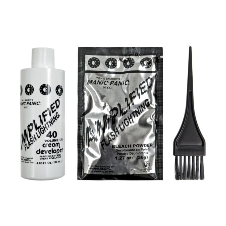 Manic Panic Amplified Flash Lightning Bleach Kit 40 Volume