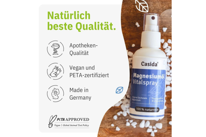 Casida Magnesiumöl Vitalspray  100 ml