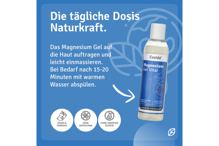Casida Magnesium Gel Vital Zechstein  200 ml