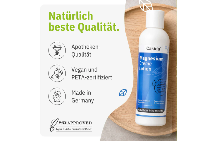 Casida Magnesium Creme Lotion 200 ml