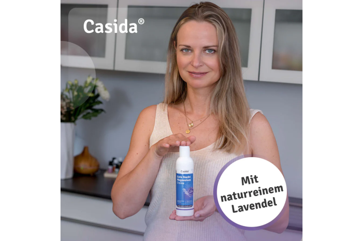 Casida Gute Nacht Magnesium Creme 200 ml