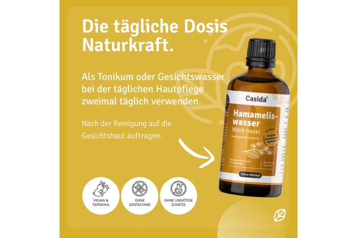 Hamameliswasser - Witch Hazel 100 ml
