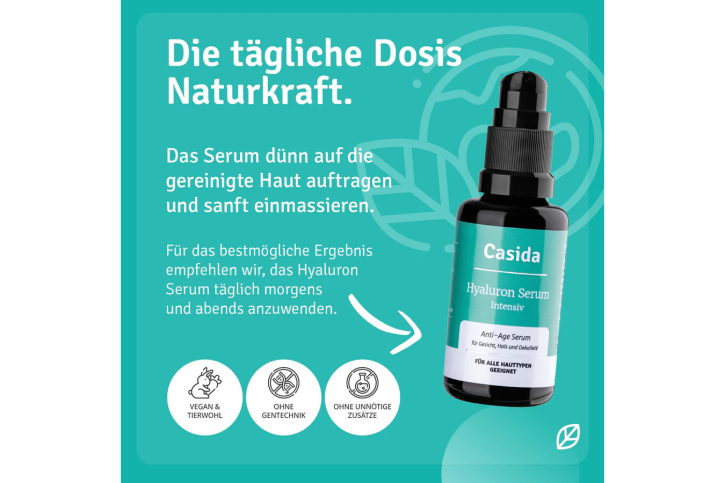 Casida Hyaluron Serum Intensiv 30 ml