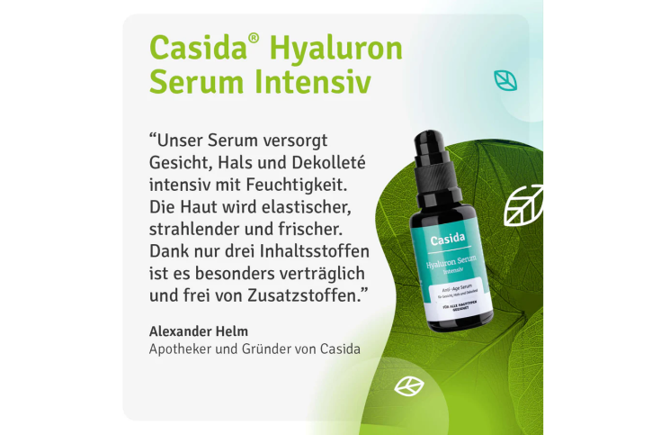 Casida Hyaluron Serum Intensiv 30 ml