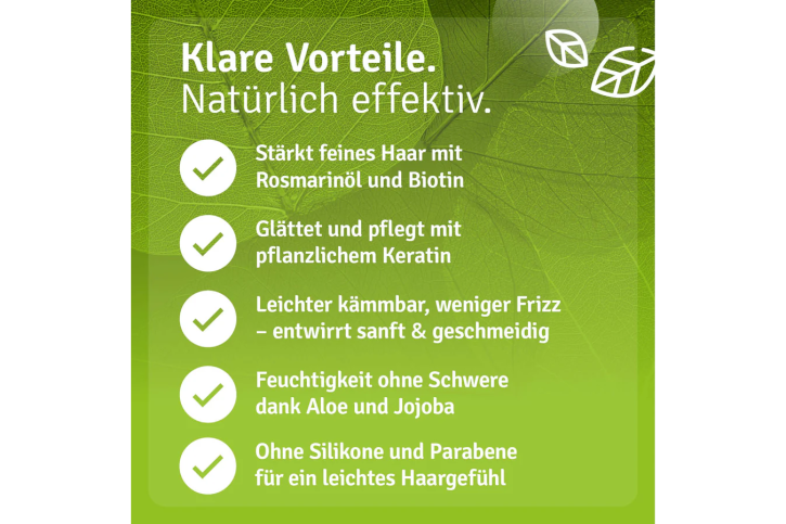 Casida Rosmarin Conditioner mit Biotin 200 ml