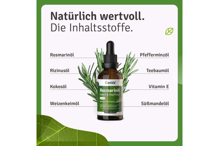 Casida Rosmarinöl Haare & Kopfhaut 50 ml