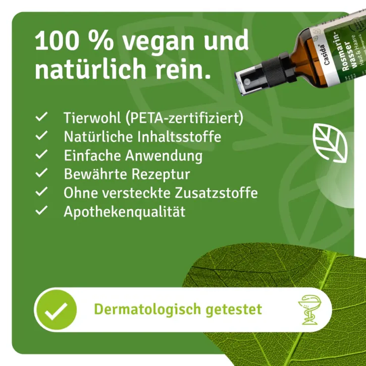 Casida Rosmarinwasser Haut & Haare 100 ml