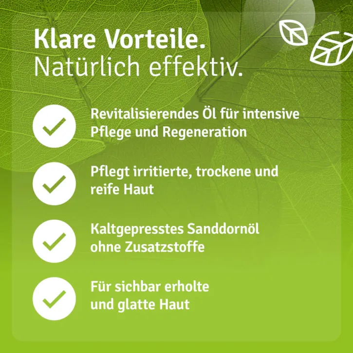 Casida Sanddornöl Fruchtfleischöl 30 ml