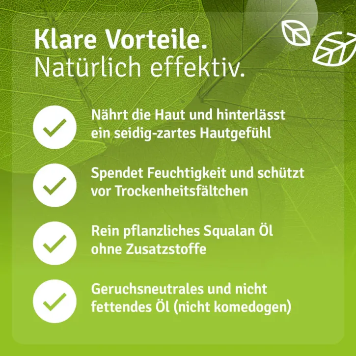 Casida Squalan Öl Haut & Haare pflanzlich 30 ml