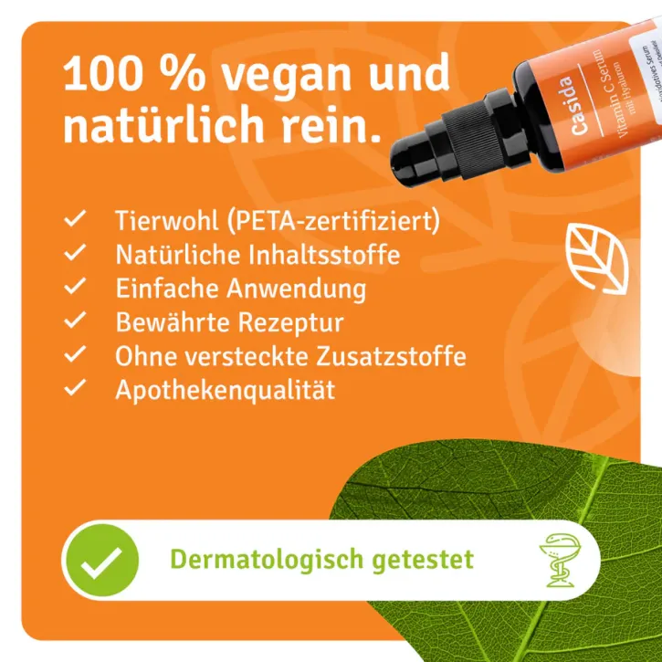 Casida Vitamin C Serum + Hyaluron 30 ml