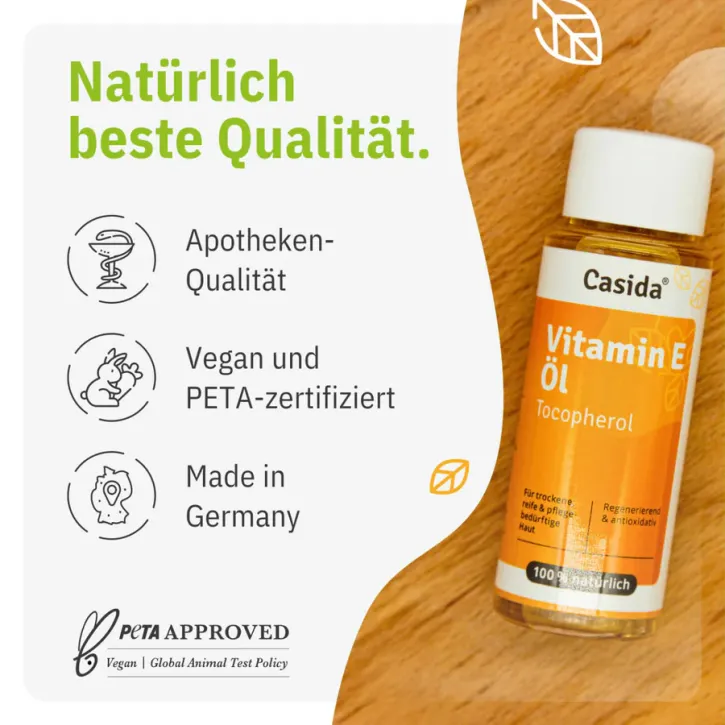 Casida Vitamin E Öl - Tocopherol 50 ml