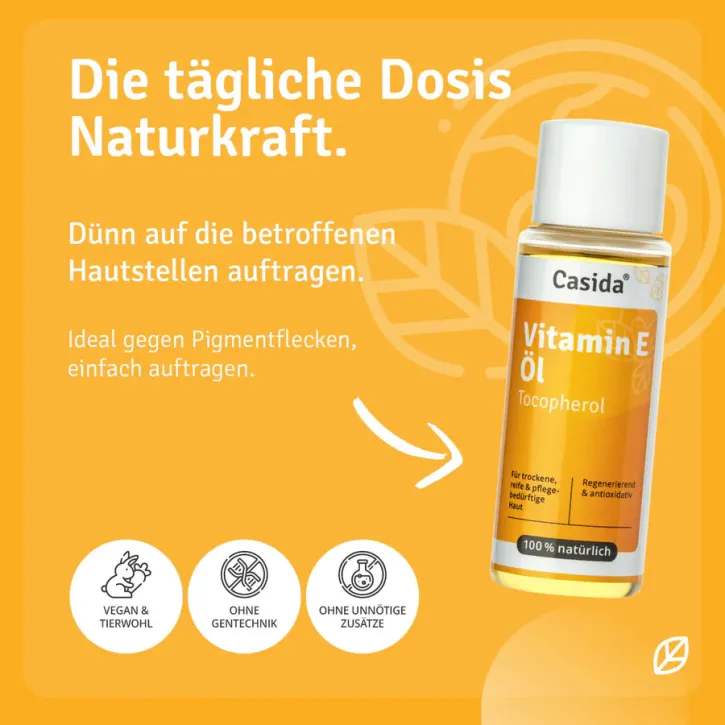 Casida Vitamin E Öl - Tocopherol 50 ml