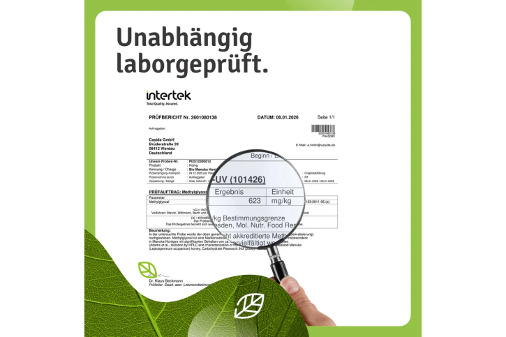 Bio Manuka Honig 600+ MGO Neuseeland 125 g