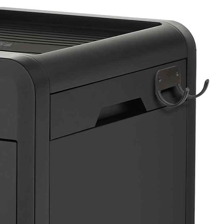 T-SHAPE Wandfönhalter schwarz