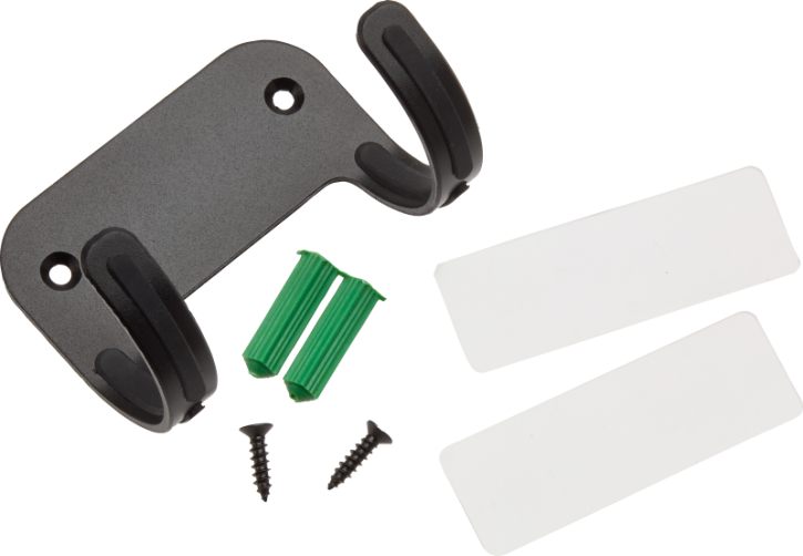 T-SHAPE Wandfönhalter schwarz