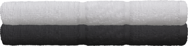 BARBER  Handtuch/Kompresse schwarz