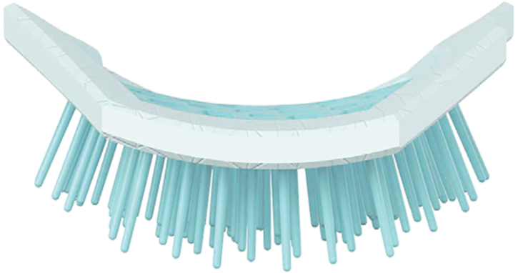 Efalock GLACIER BRUSH Entwirrbürste IceGREEN mint