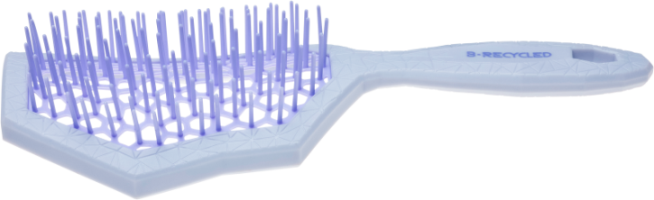 Efalock GLACIER BRUSH Entwirrbürste PolarGREEN blau