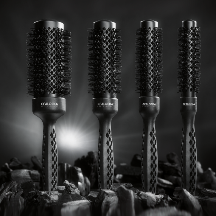 Efalock CARBON BRUSH Rundbürste 25/39mm