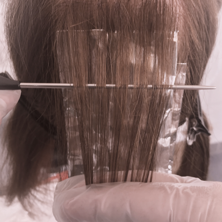 Efalock WEAVE COMB Strähnenkamm schwarz