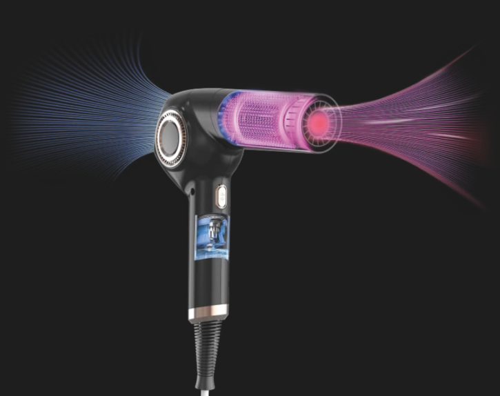 Efalock Efa SYNFONIA High-Speed Haartrockner schwarz